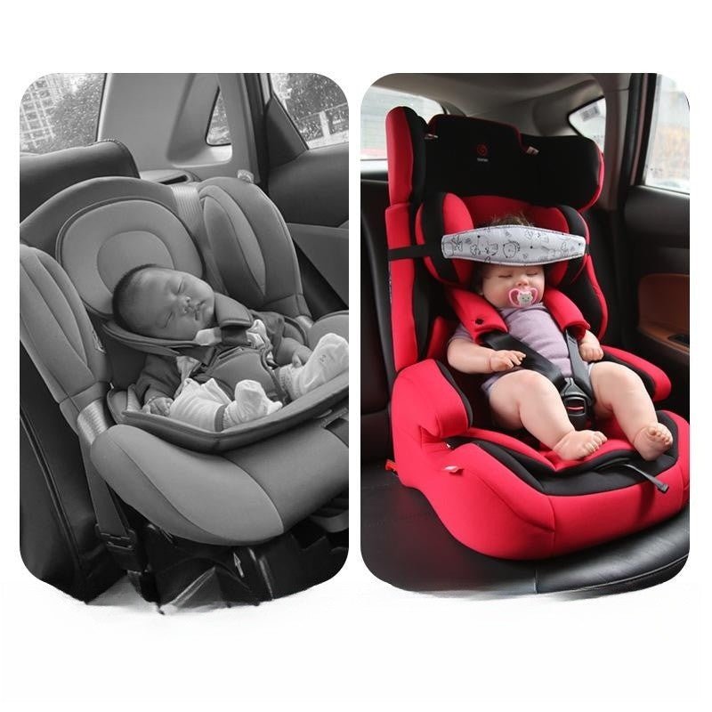 Baby Fixed Head Band Children's Car Seat Head - Bright Cubb