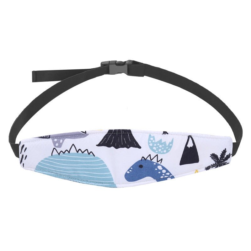 Baby Fixed Head Band Children's Car Seat Head - Bright Cubb