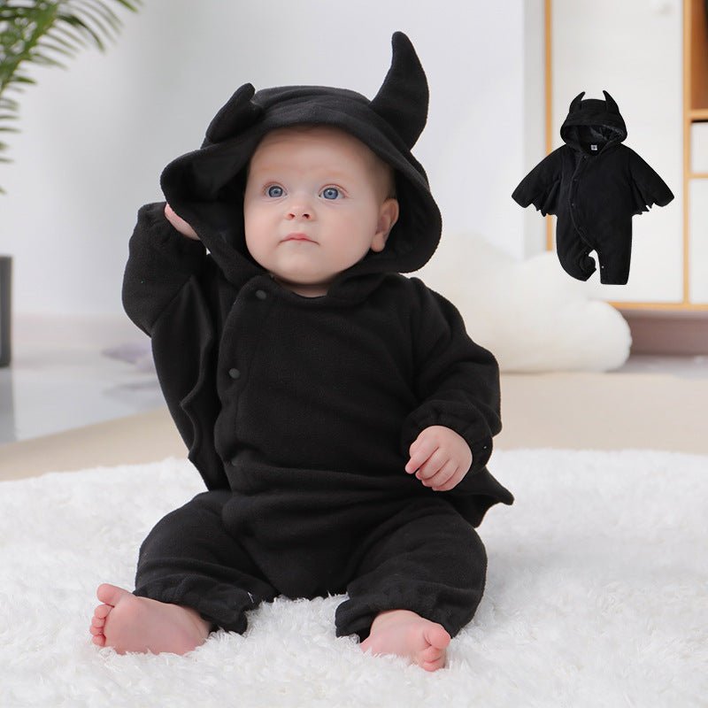 Baby Halloween Devil Shaped Onesies - Bright Cubb
