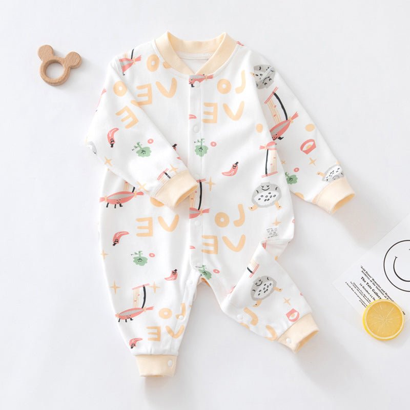 Baby Jumpsuit Long Sleeve Baby Clothes - Bright Cubb