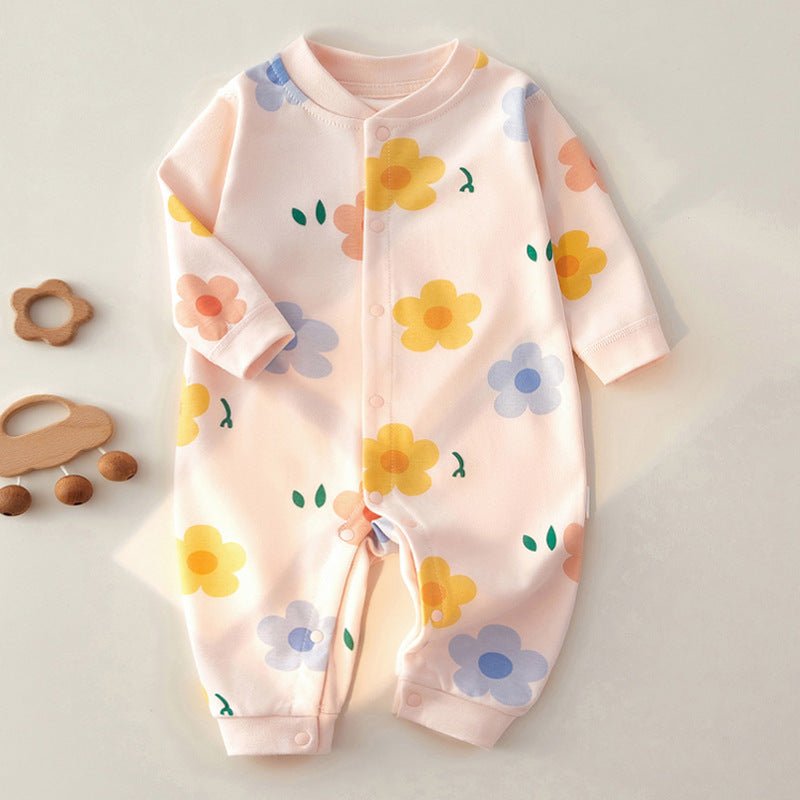 Baby Jumpsuit Long Sleeve Baby Clothes - Bright Cubb