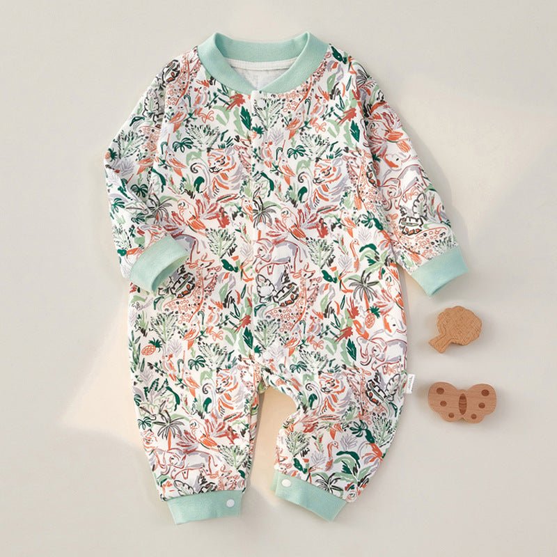 Baby Jumpsuit Long Sleeve Baby Clothes - Bright Cubb