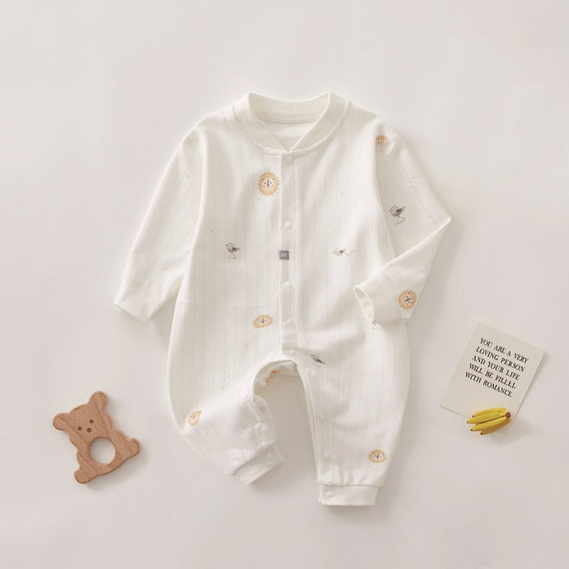Baby Jumpsuit Long Sleeve Baby Clothes - Bright Cubb