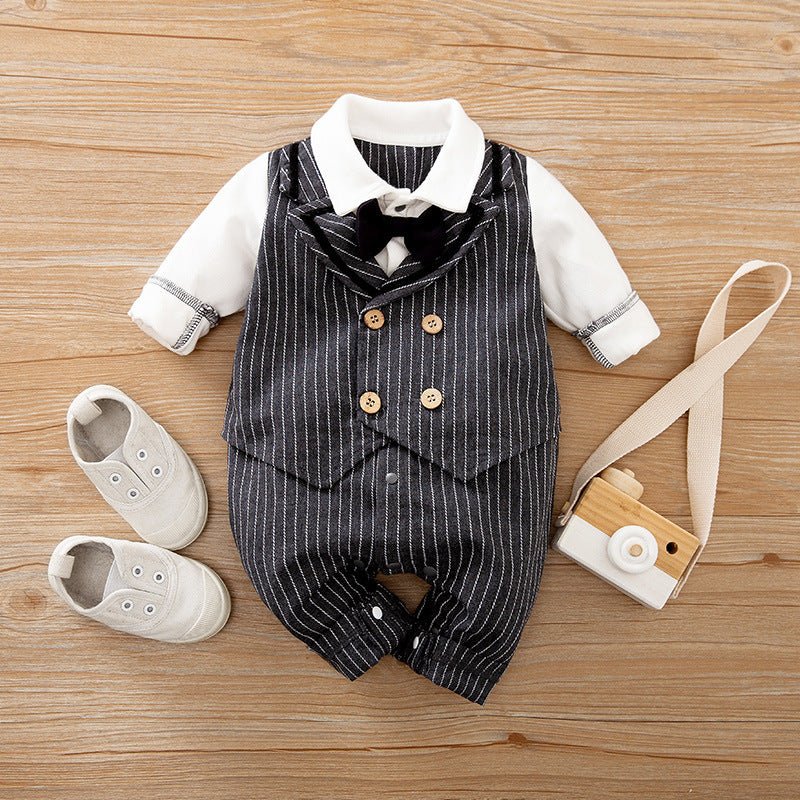 Baby Jumpsuit Spring And Autumn Models Foreign - Bright Cubb