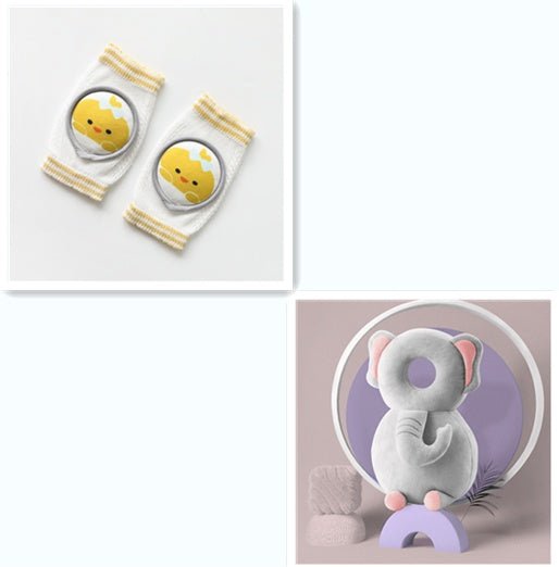 Baby Knee Pads Cartoon Accessories Doll Elbow - Bright Cubb