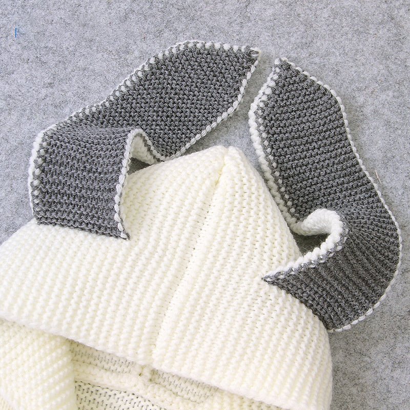 Baby knitted romper - Bright Cubb