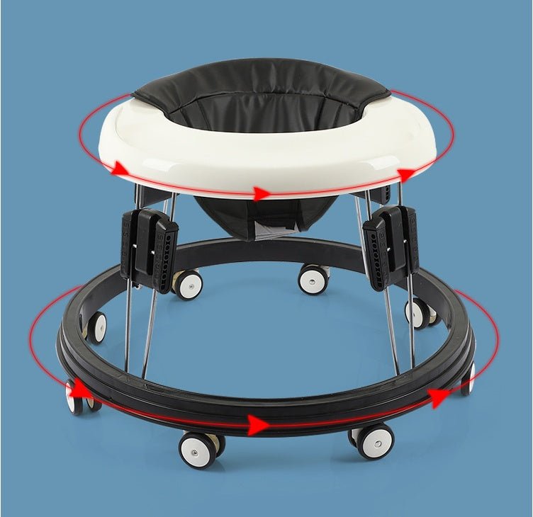 Baby Multi - function Anti Rollover Walkers - Bright Cubb