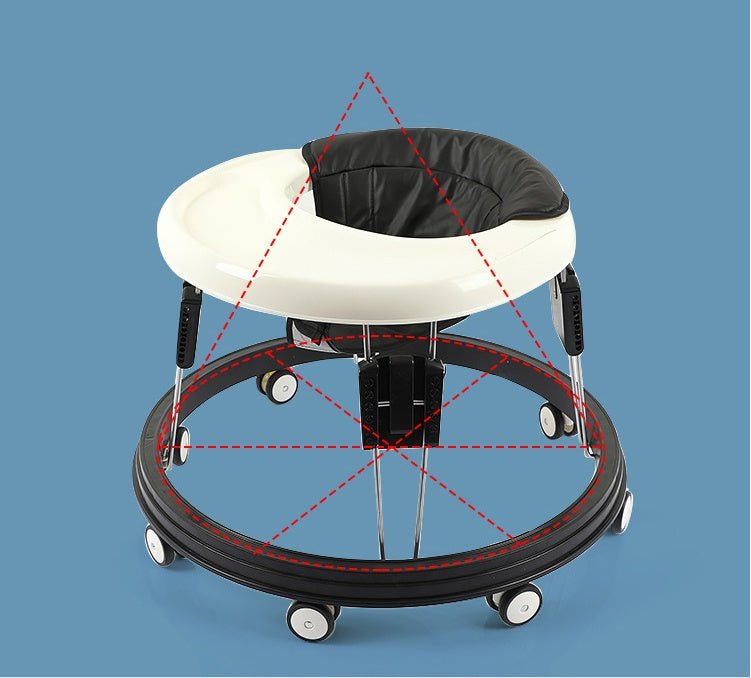 Baby Multi - function Anti Rollover Walkers - Bright Cubb