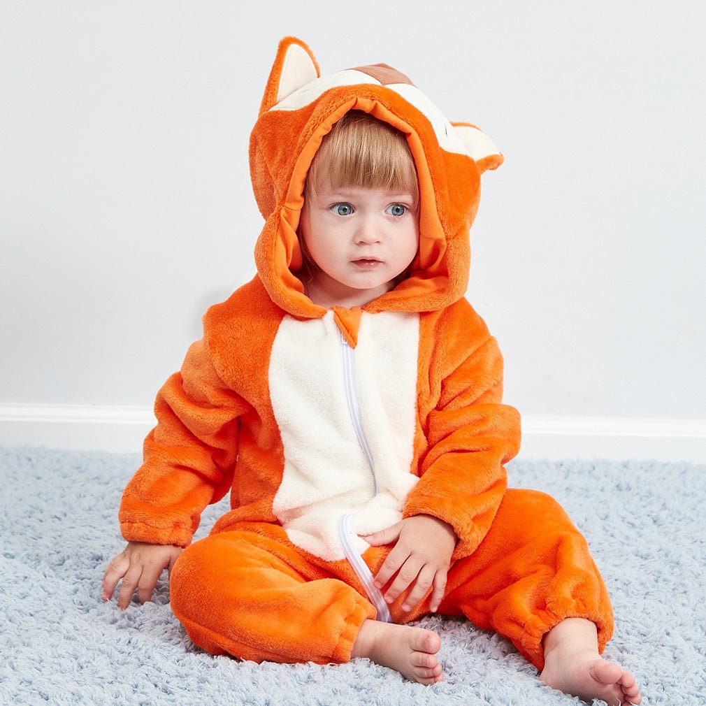 Baby Onesies Keep Warm In Autumn - Bright Cubb