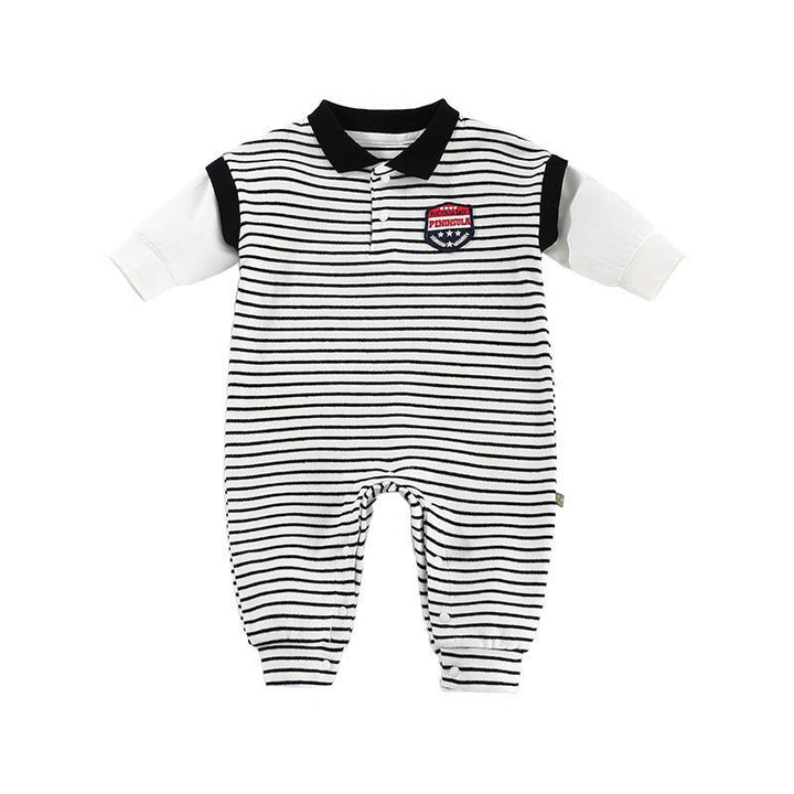 Baby Onesies Striped Male Baby Newborn Clothes - Bright Cubb