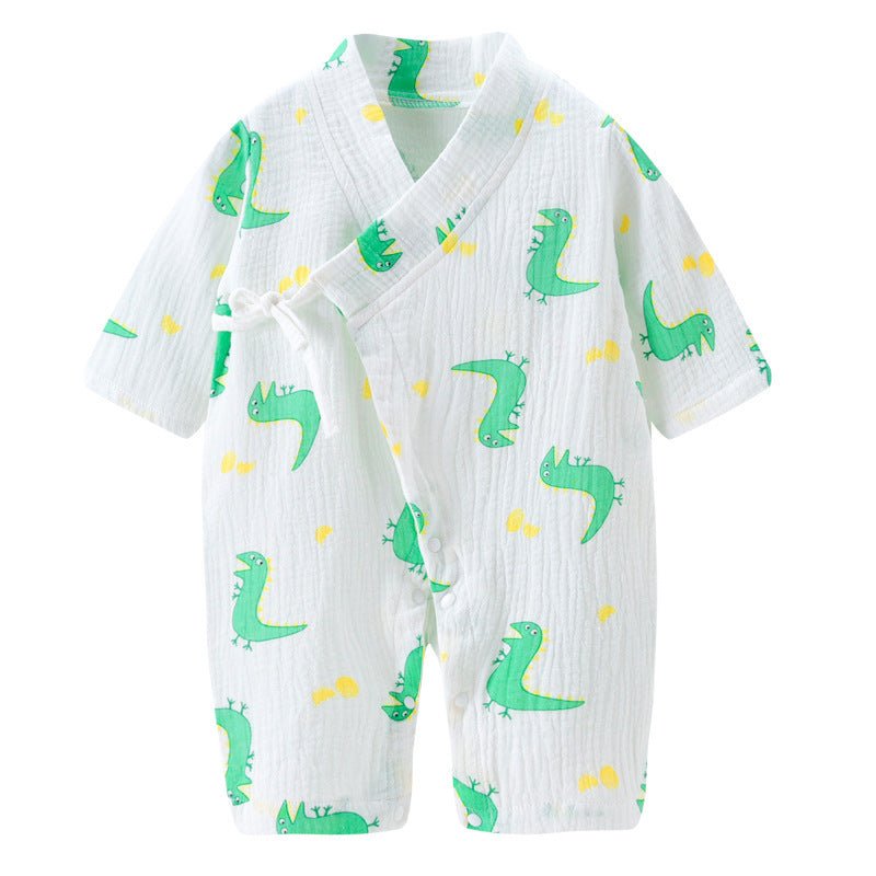 Baby Onesies Summer Thin Baby Romper - Bright Cubb