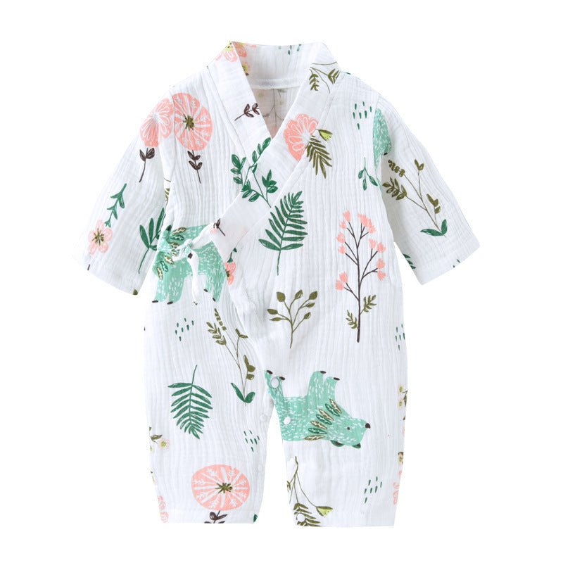 Baby Onesies Summer Thin Baby Romper - Bright Cubb
