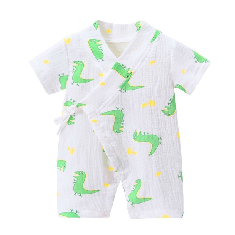 Baby Onesies Summer Thin Baby Romper - Bright Cubb