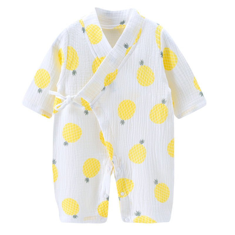 Baby Onesies Summer Thin Baby Romper - Bright Cubb