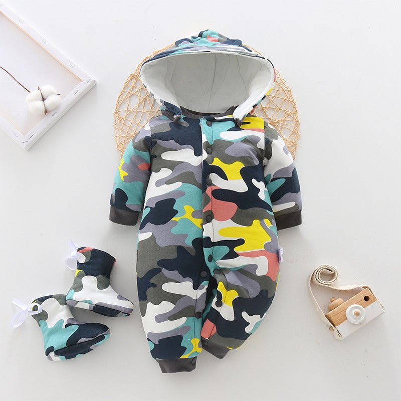 Baby onesies winter thickening - Bright Cubb