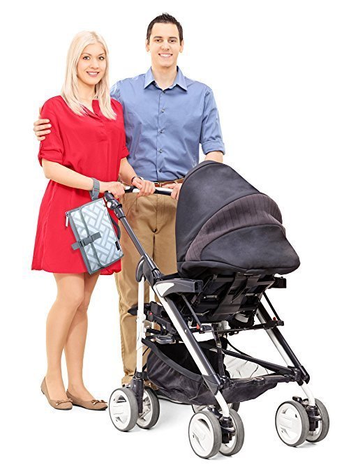 Baby out convenient diaper bag - Bright Cubb