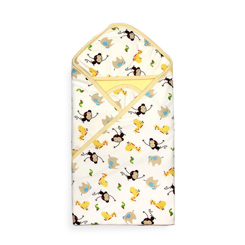 Baby Pure Cotton Dual - use Swaddle - Bright Cubb