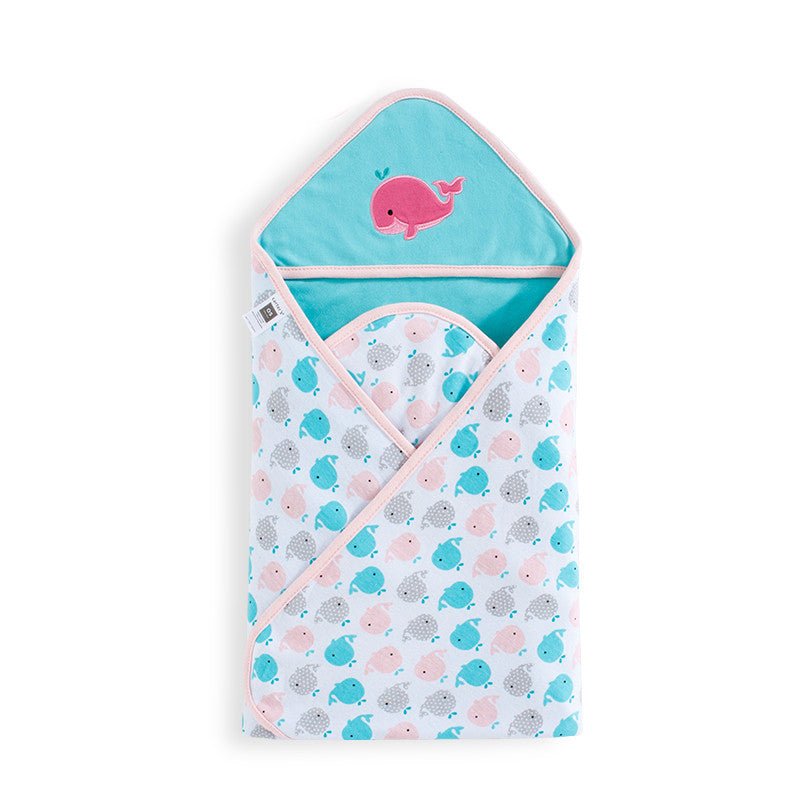 Baby Pure Cotton Dual - use Swaddle - Bright Cubb