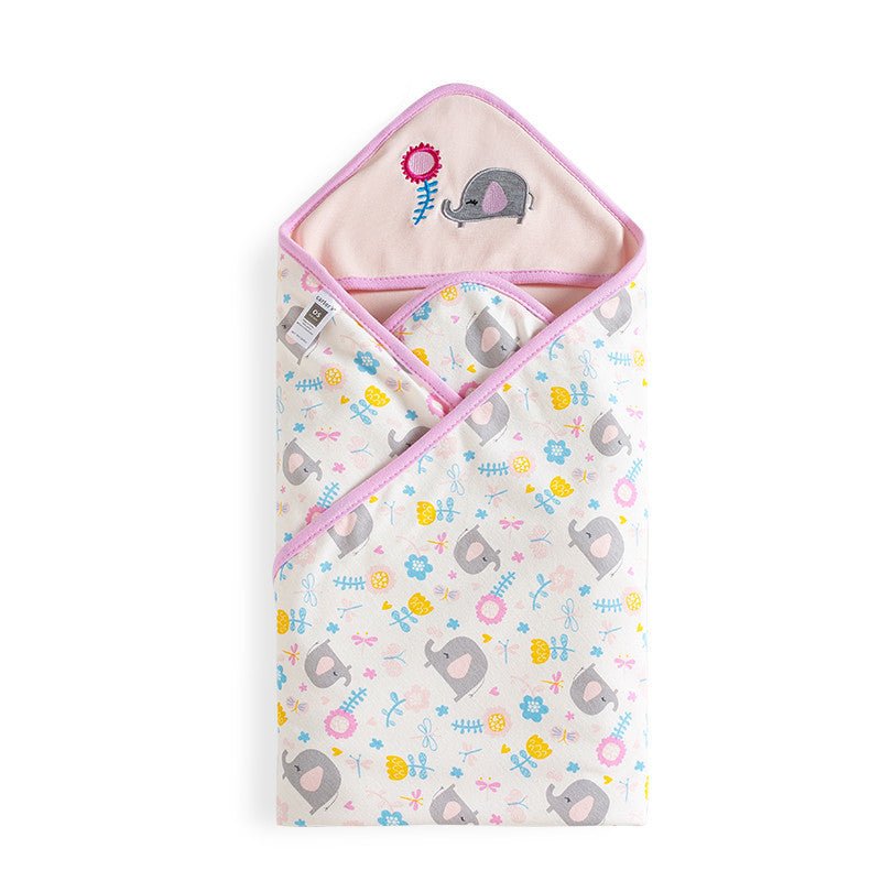 Baby Pure Cotton Dual - use Swaddle - Bright Cubb