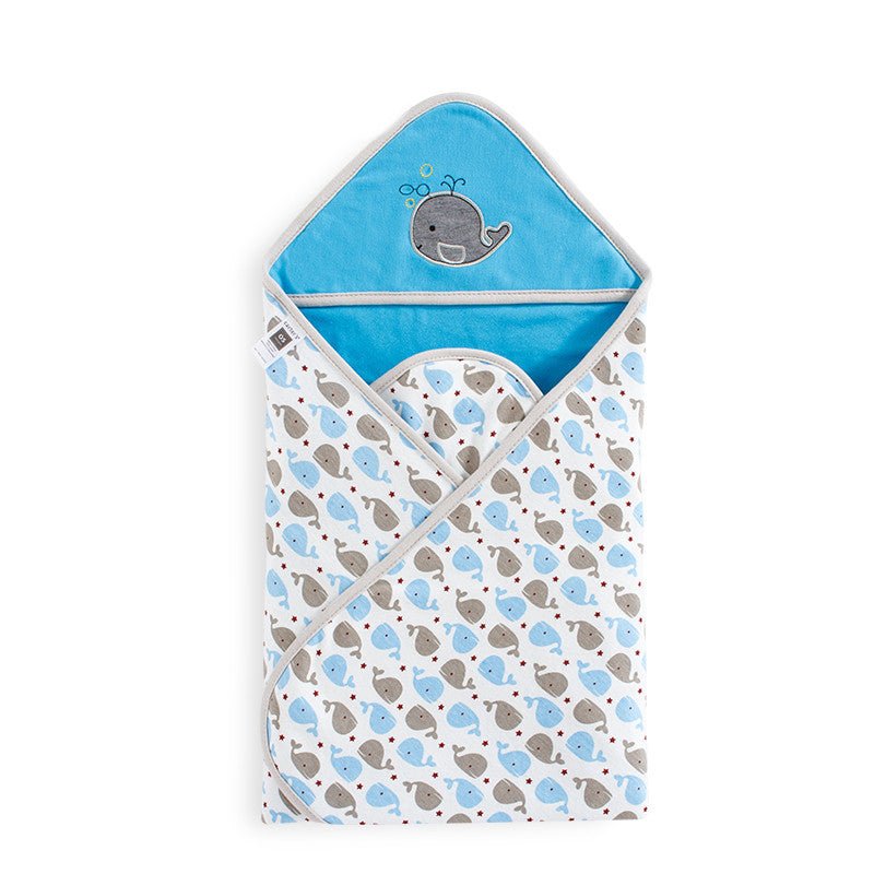 Baby Pure Cotton Dual - use Swaddle - Bright Cubb