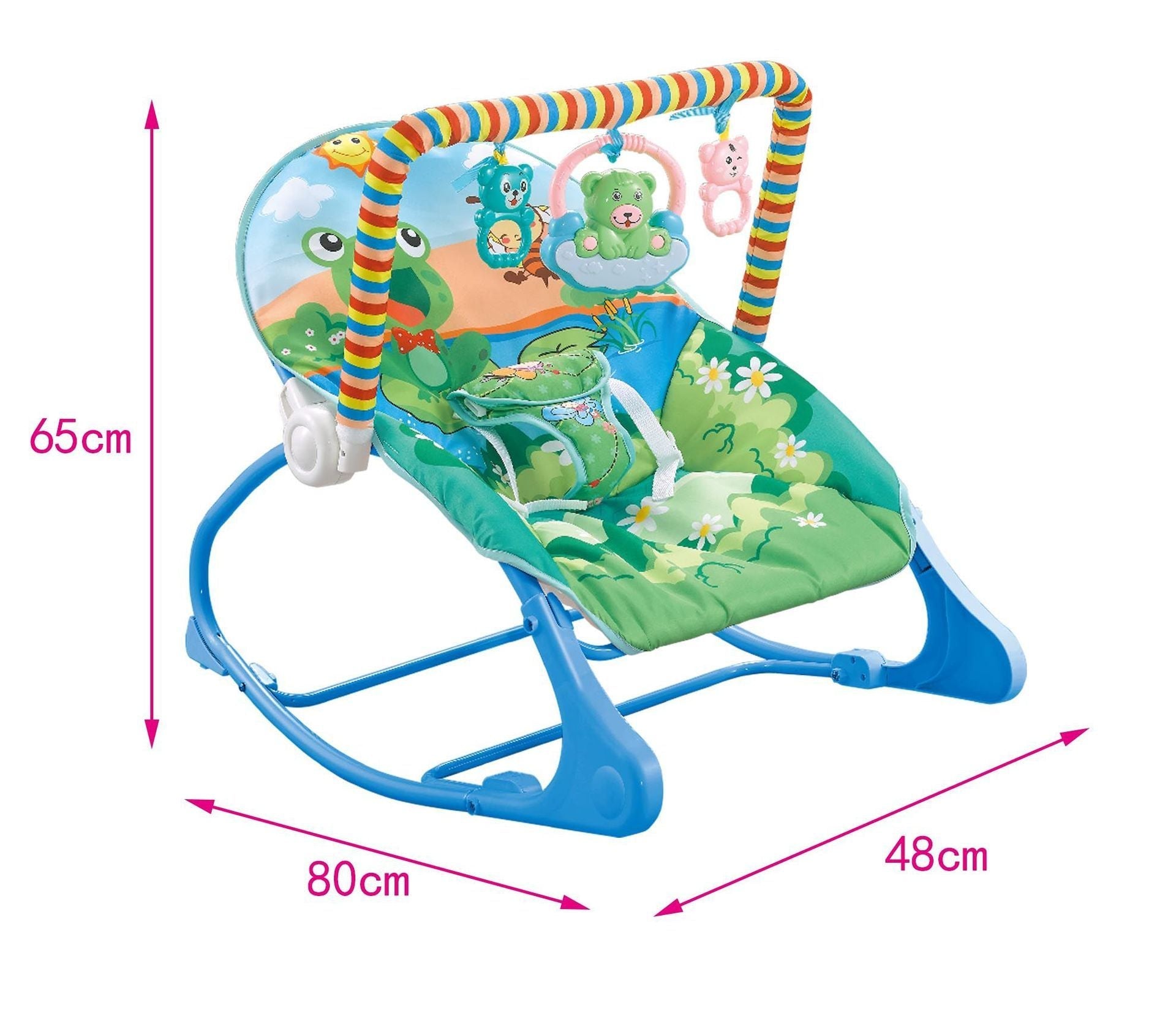 Baby Rocking Chair Baby Rocking Bed Portable - Bright Cubb
