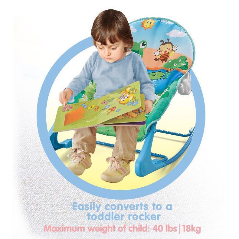 Baby Rocking Chair Baby Rocking Bed Portable - Bright Cubb