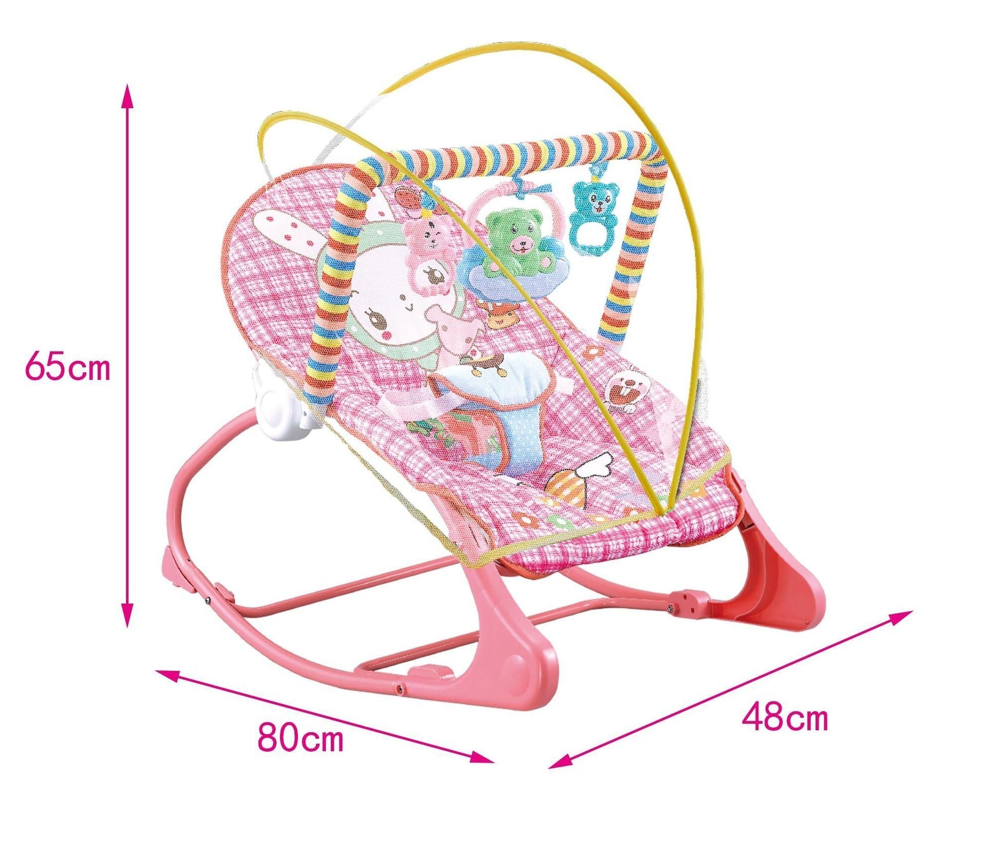 Baby Rocking Chair Baby Rocking Bed Portable - Bright Cubb