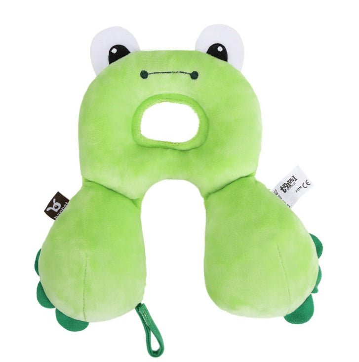 Baby Safety U - shaped Car Seat Pillow - Bright Cubb