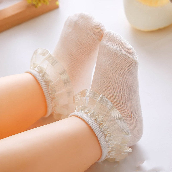 Baby Socks One Year Old Children Lace Socks Girls - Bright Cubb