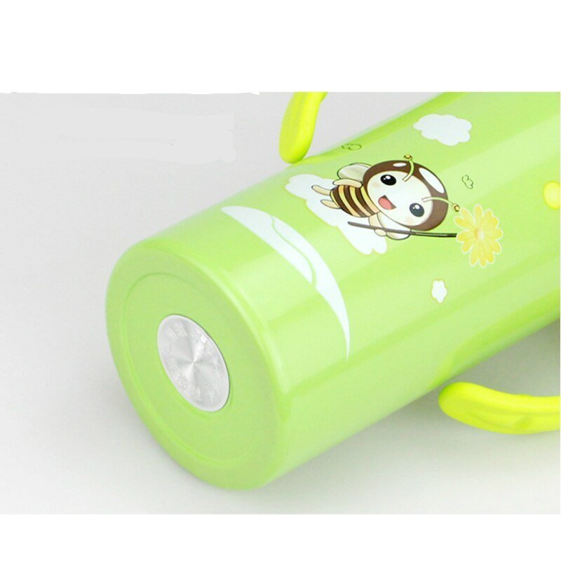 Baby stainless steel insulated feeding bottle - Bright Cubb
