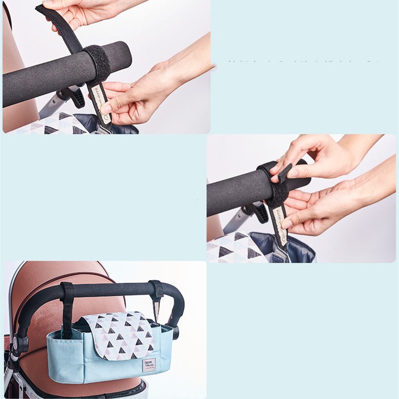 Baby Stroller Stroller Hanging Bag Storage - Bright Cubb