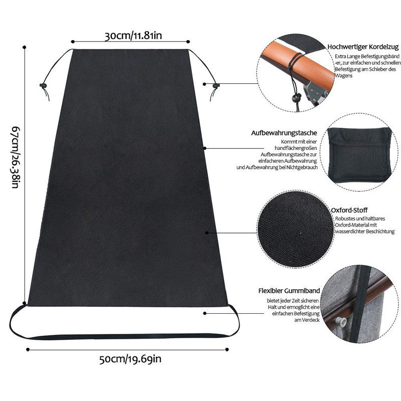 Baby Stroller Sunshade UV Protection - Bright Cubb