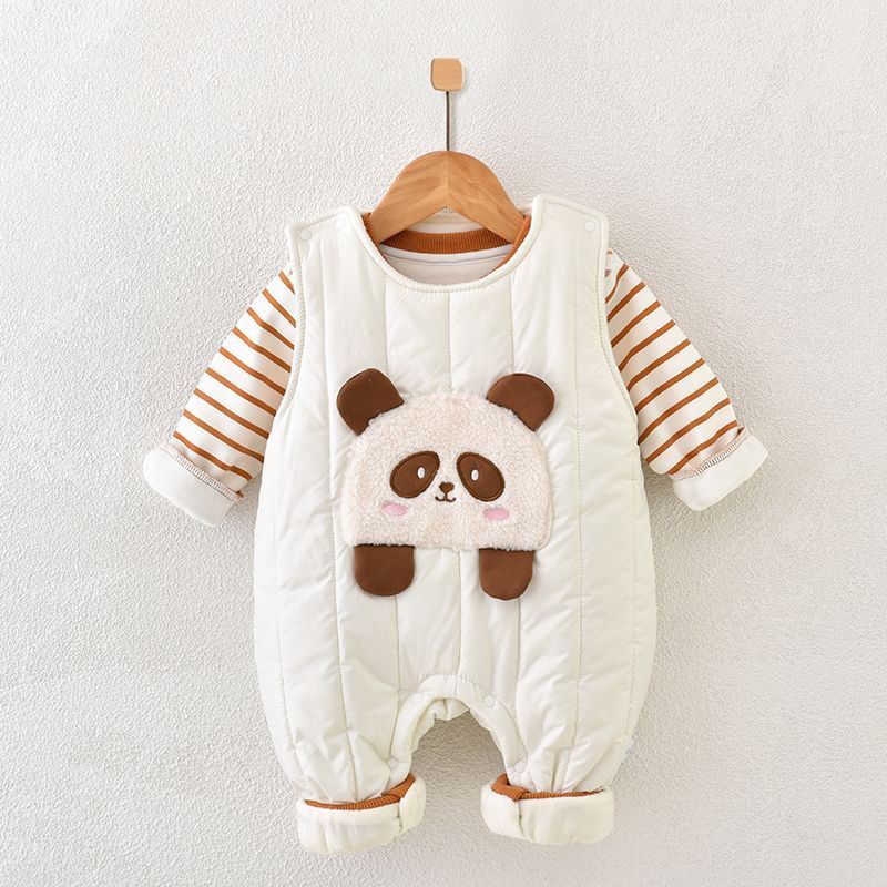 Baby Thickened Thick Warm Clothes - Bright Cubb