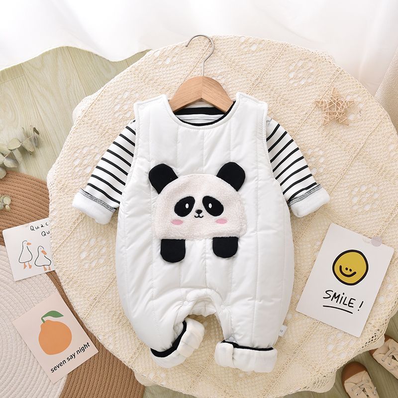 Baby Thickened Thick Warm Clothes - Bright Cubb