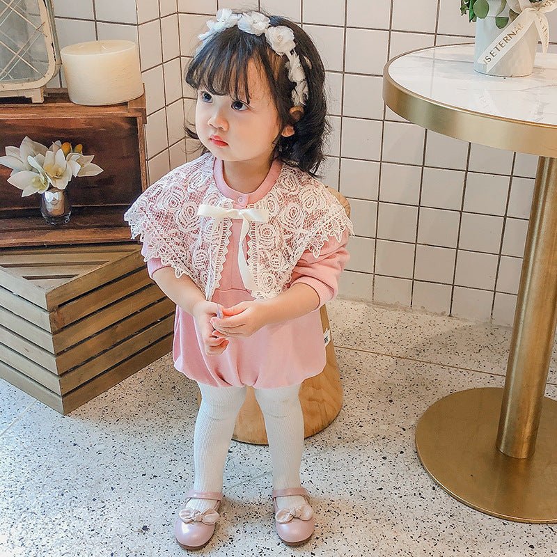 Baby triangle romper - Bright Cubb