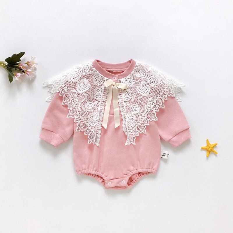 Baby triangle romper - Bright Cubb