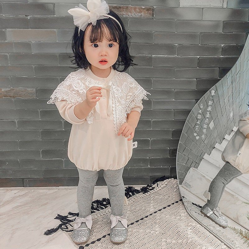 Baby triangle romper - Bright Cubb