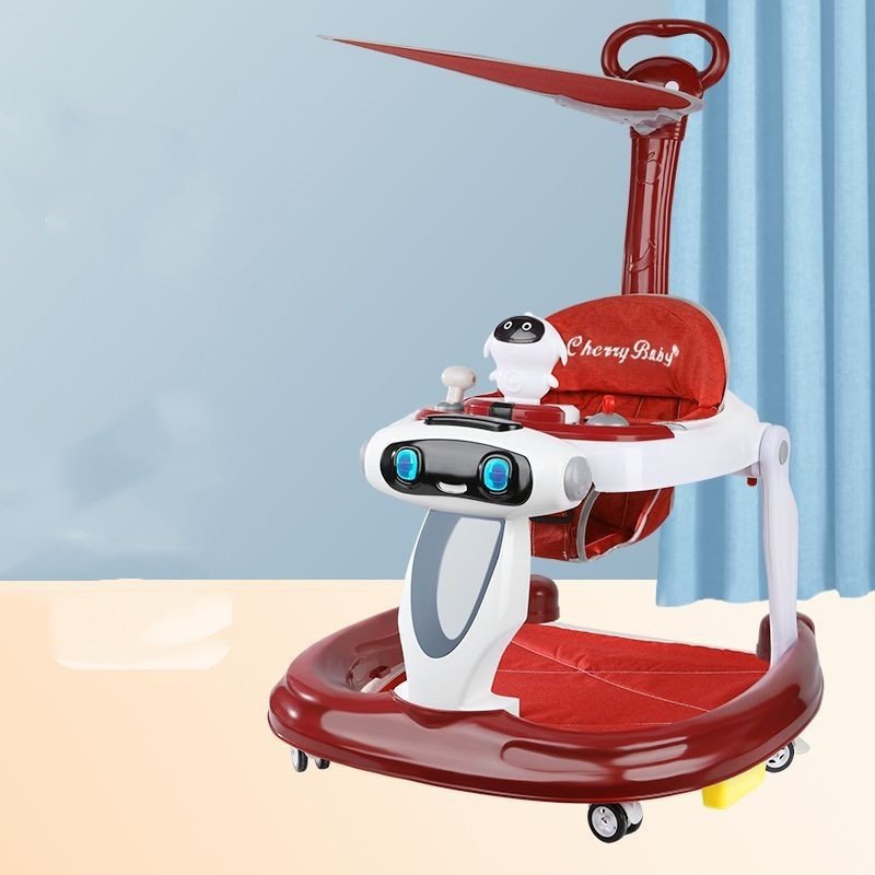 Baby Walker Anti - O - leg Baby Children's Multi - functional - Bright Cubb