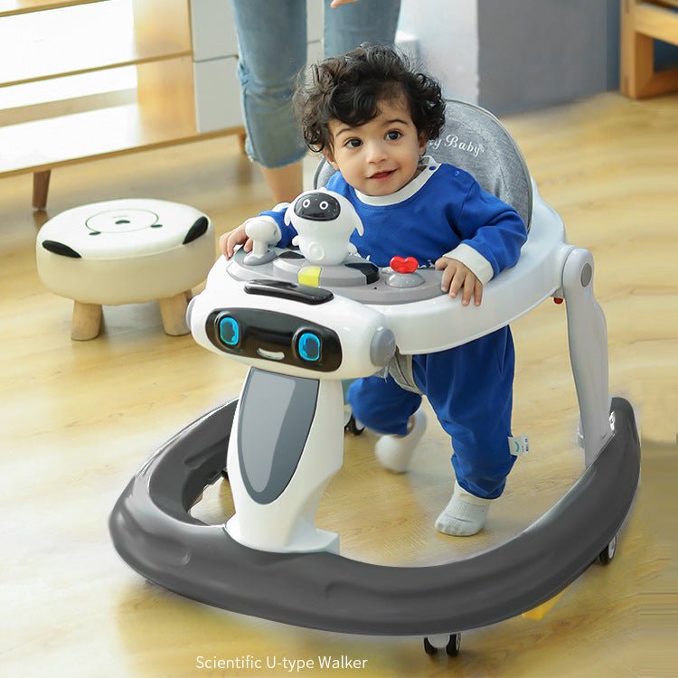 Baby Walker Anti - O - leg Baby Children's Multi - functional - Bright Cubb