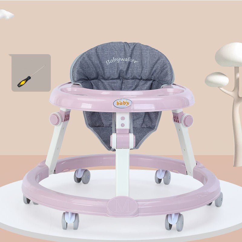 Baby Walker Anti - O - leg Baby Multifunctional Anti - rollover - Bright Cubb