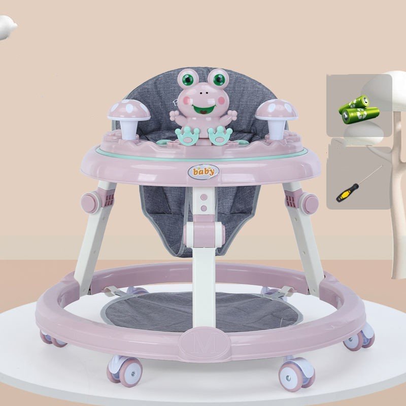 Baby Walker Anti - O - leg Baby Multifunctional Anti - rollover - Bright Cubb