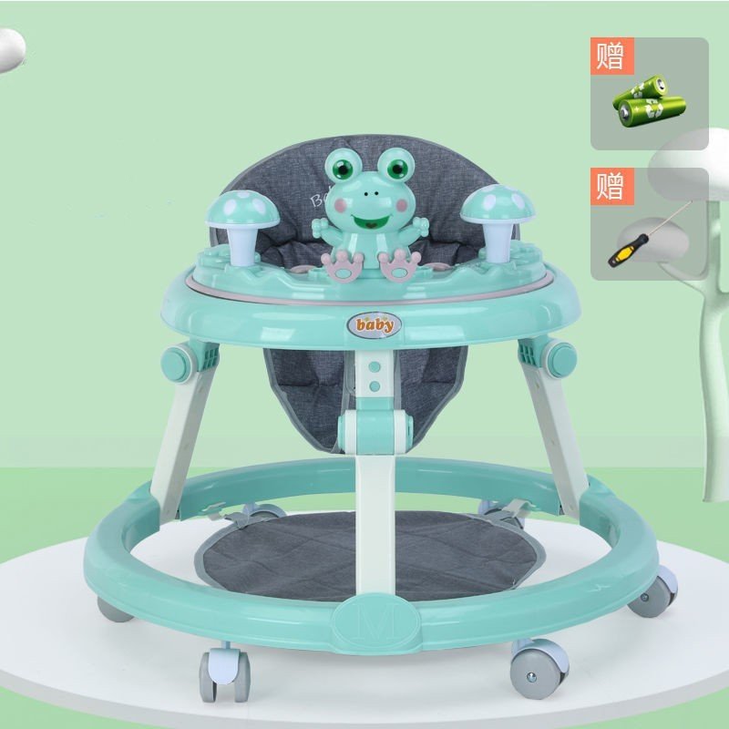 Baby Walker Anti - O - leg Baby Multifunctional Anti - rollover - Bright Cubb