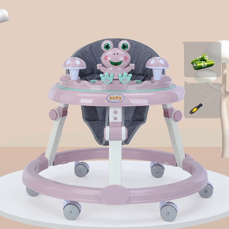 Baby Walker Anti - O - leg Baby Multifunctional Anti - rollover - Bright Cubb