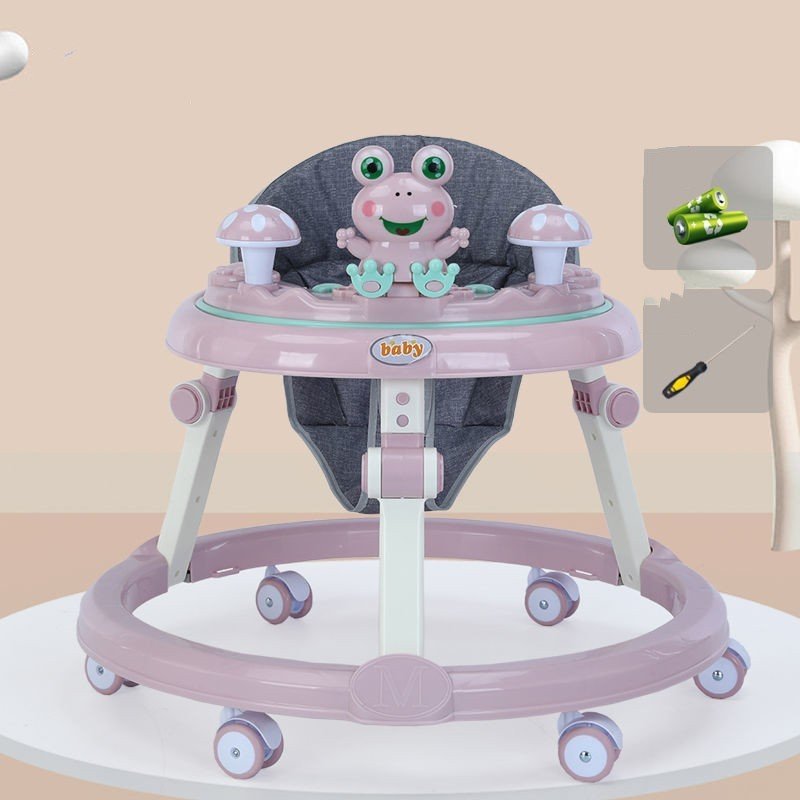 Baby Walker Anti - O - leg Baby Multifunctional Anti - rollover - Bright Cubb