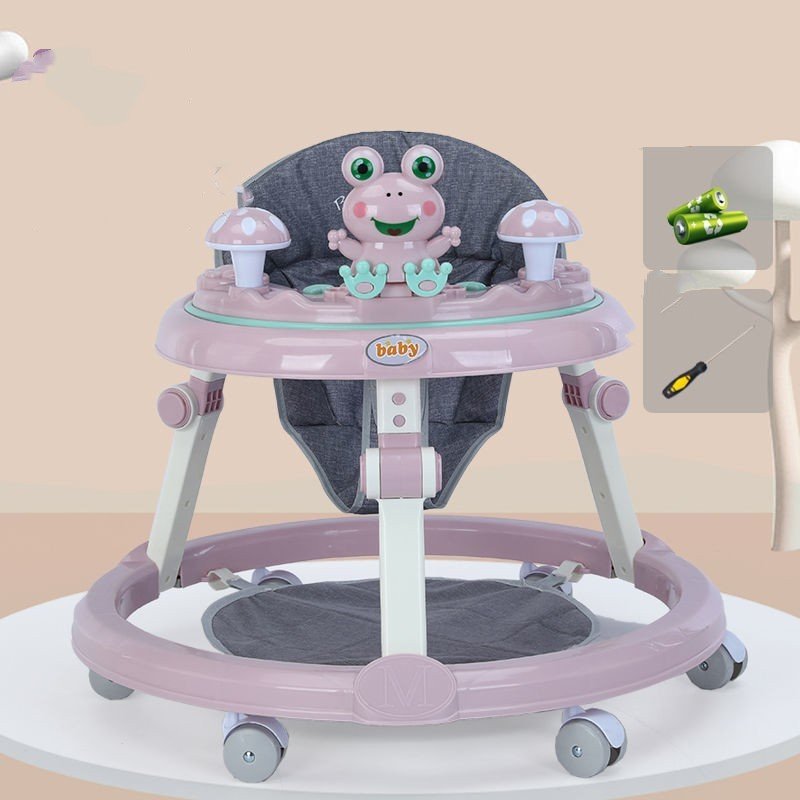 Baby Walker Anti - O - leg Baby Multifunctional Anti - rollover - Bright Cubb