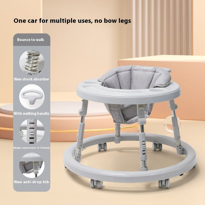 Baby Walker Anti - o - leg Baby Stroller - Bright Cubb