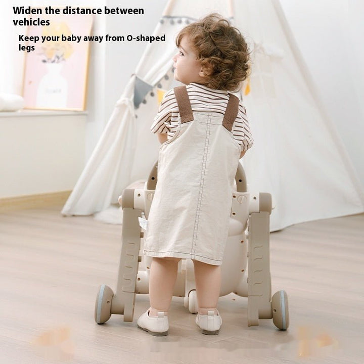 Baby Walker Anti - o - leg Multi - functional - Bright Cubb