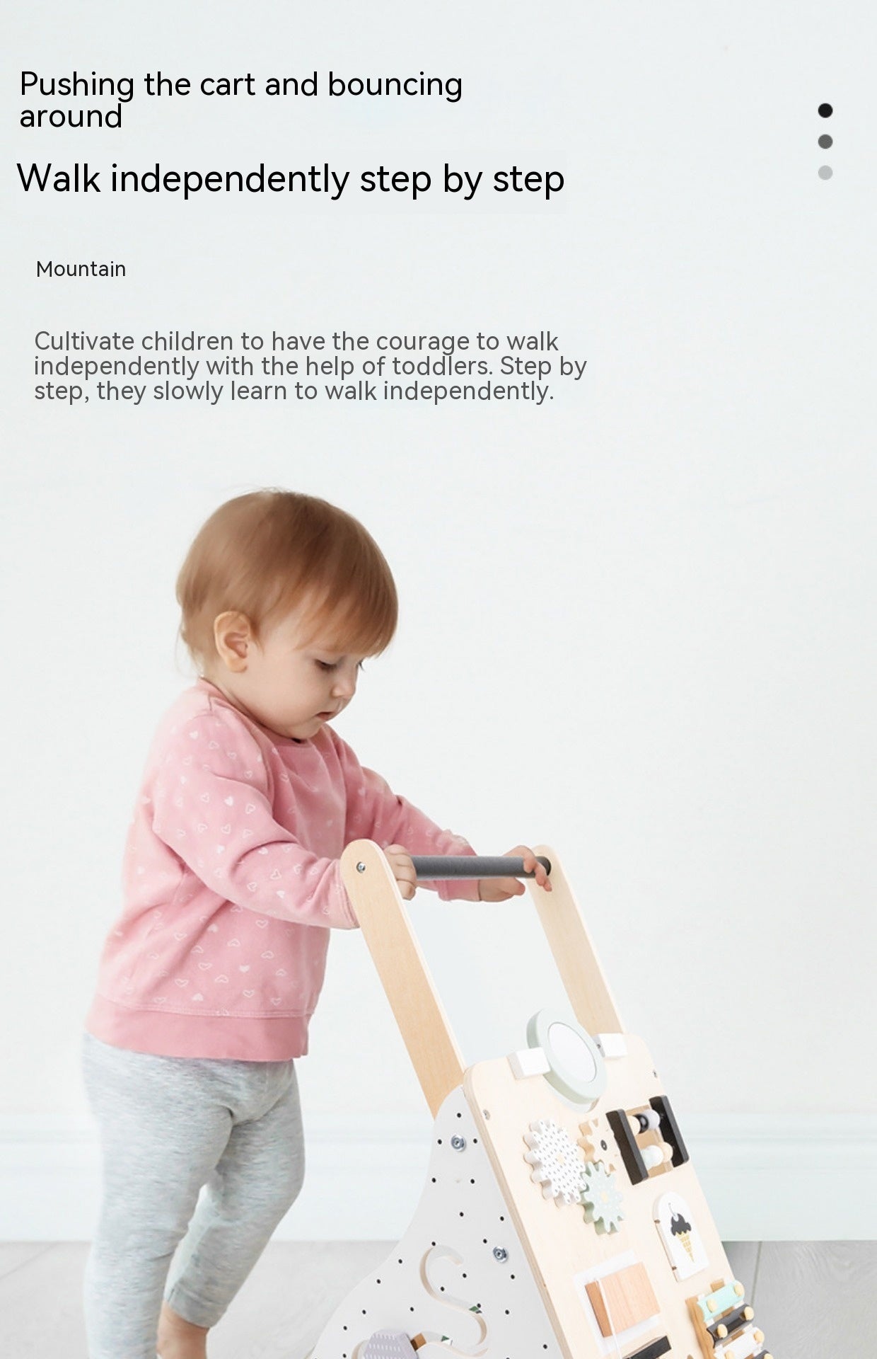 Baby Walker Baby Stroller Anti - o - leg Anti - rollover - Bright Cubb