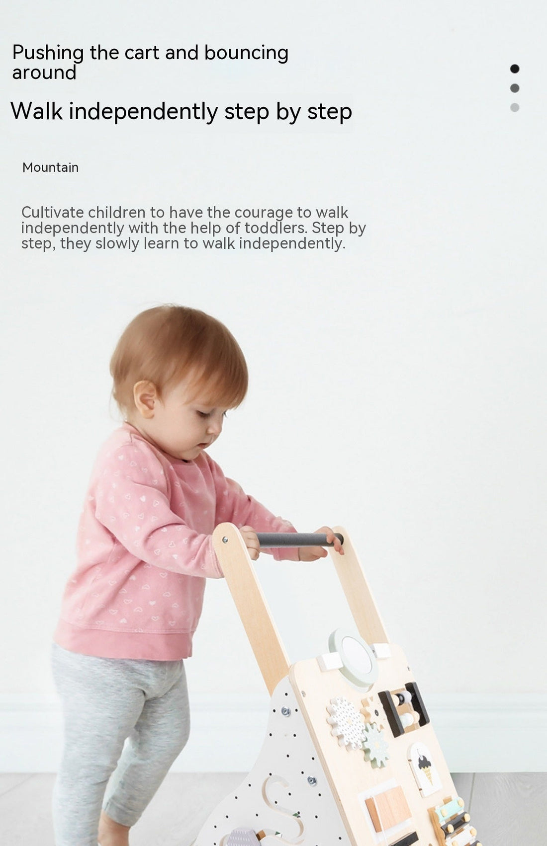 Baby Walker Baby Stroller Anti - o - leg Anti - rollover - Bright Cubb