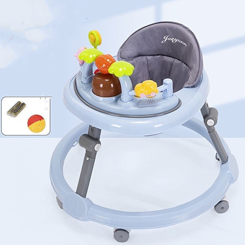 Baby Walker Multi - functional Anti - O - leg Anti - rollover - Bright Cubb